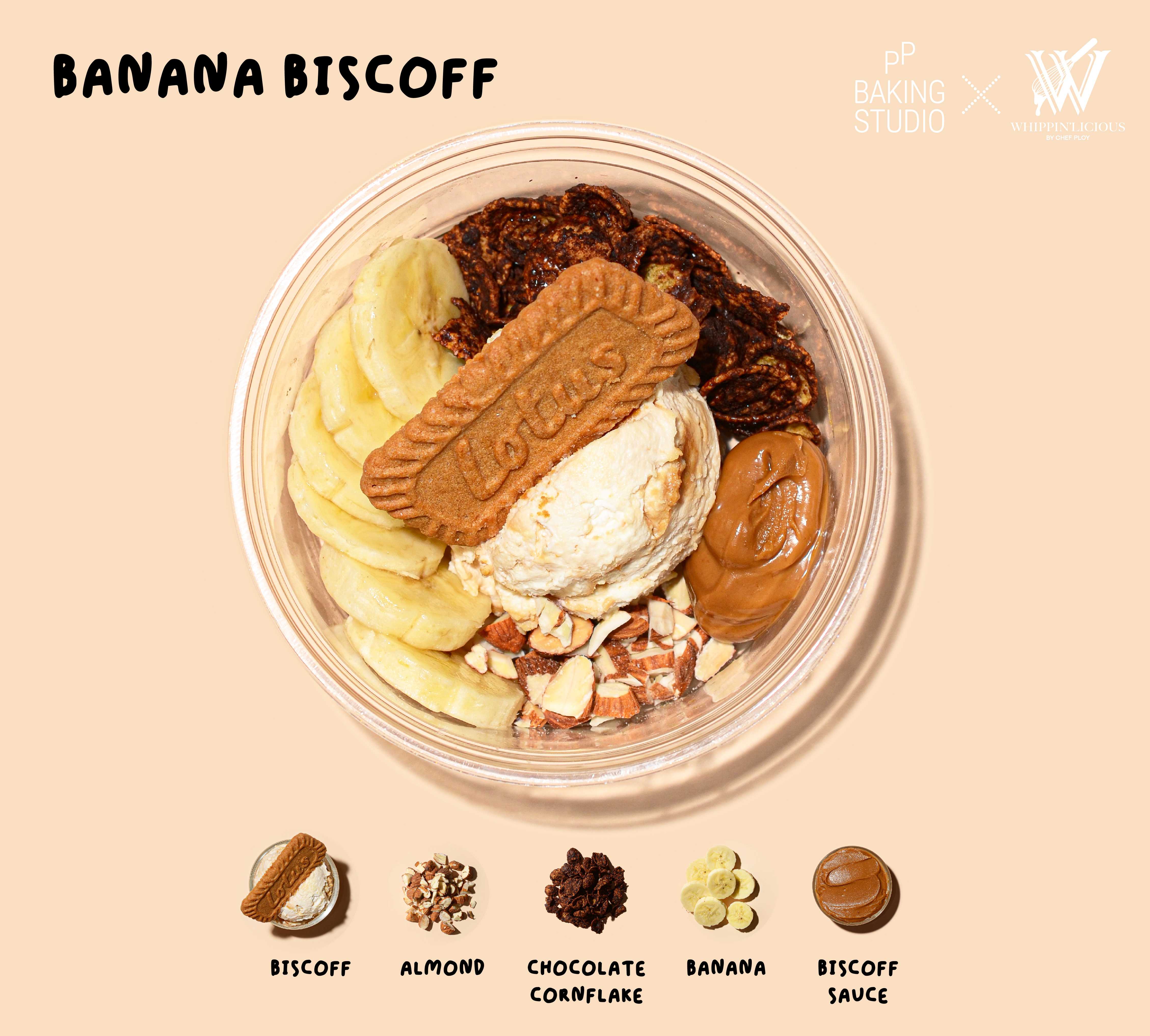 [PRE-ORDER] BANANA BISCOFF Greek Yoghurt Bowl