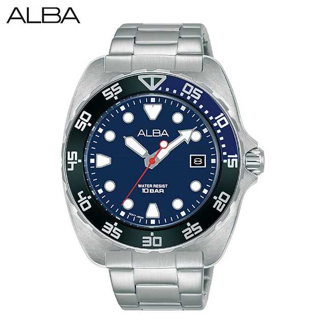 ALBA นาฬิกาข้อมือ Sportive Quartz รุ่น AS9M91X ขนาด 44.7 mm.
