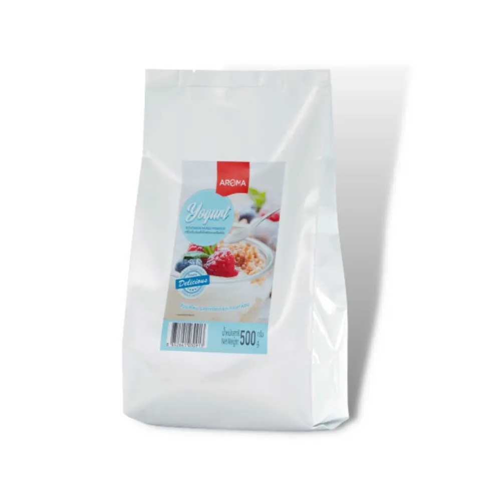 Aroma เครื่องดื่มชนิดผง ปรุงสำเร็จ ผงโยเกิร์ต Premium Yogurt Mixed Powder ตราอโรม่า (500 กรัม/ซอง)