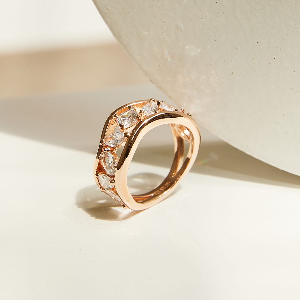 Line Stone Ring