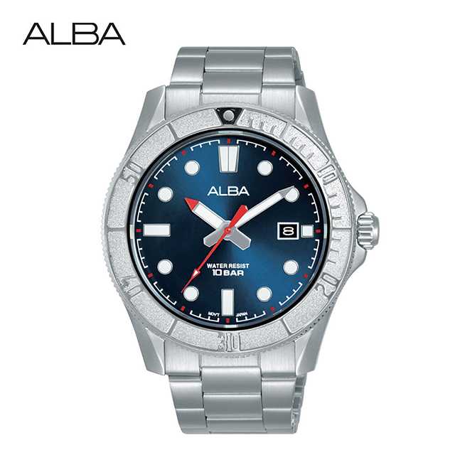 ALBA นาฬิกาข้อมือ Sportive Quartz รุ่น AS9Q01X ขนาด 43 mm.