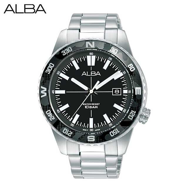 ALBA นาฬิกาข้อมือ Sportive Quartz รุ่น AS9Q11X ขนาด 42.6 mm.