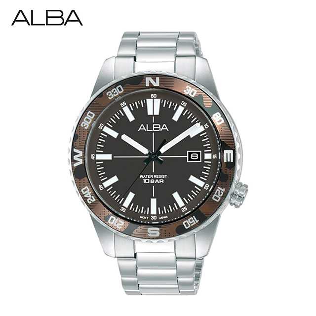 ALBA นาฬิกาข้อมือ Sportive Quartz รุ่น AS9Q15X ขนาด 42.6 mm.