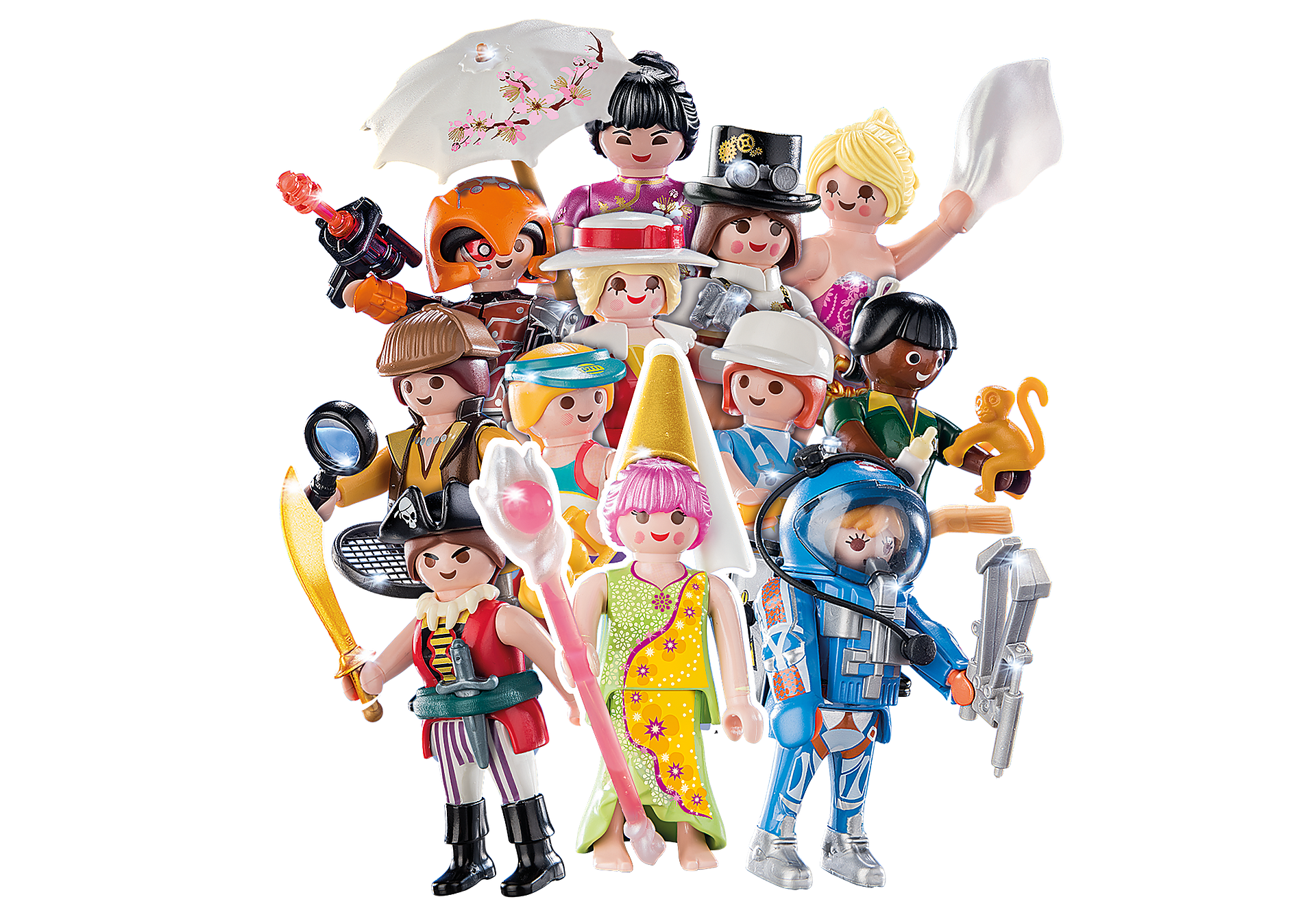 Playmobil 70160 PLAYMOBIL Figures Series 16 - Girls ฟิกเกอร์เกิร์ล ซีรีย์ 16