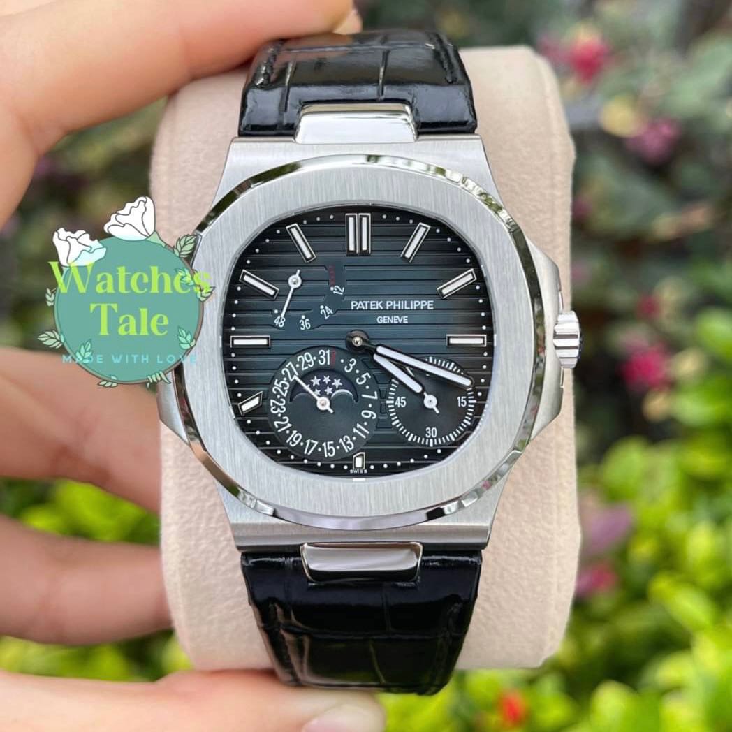 Patek Philippe Nautilus 5712  Moon Phase Blue Dial GR