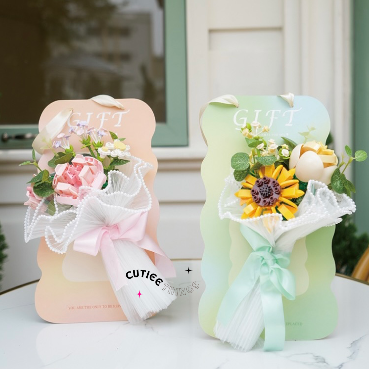 [Pre-order 10วัน] Gift Set ช่อดอกไม้เลโก้