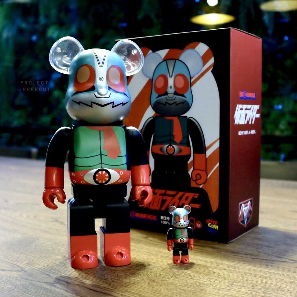 BE@RBRICK 400%+100% KAMEN RIDER V.2 [New]