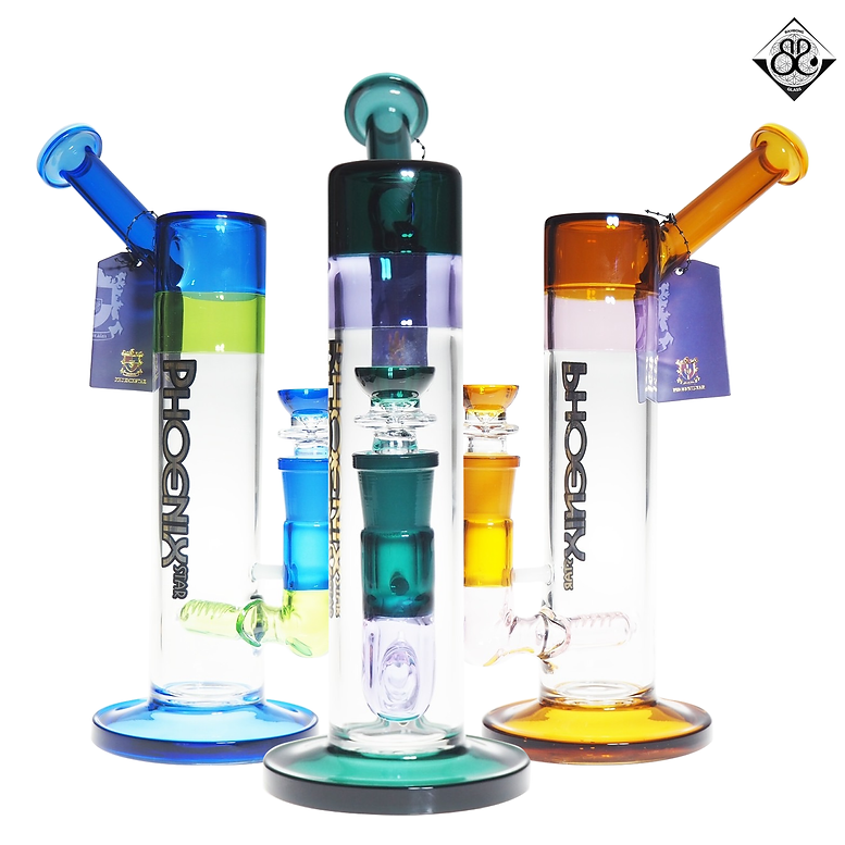 PHX 11.8Inches Inline Diffuser Perc Bong