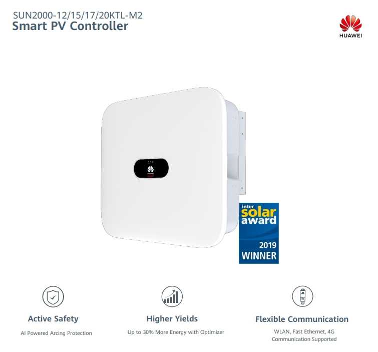 Huawei On grid tie inverter 20kW 3phase