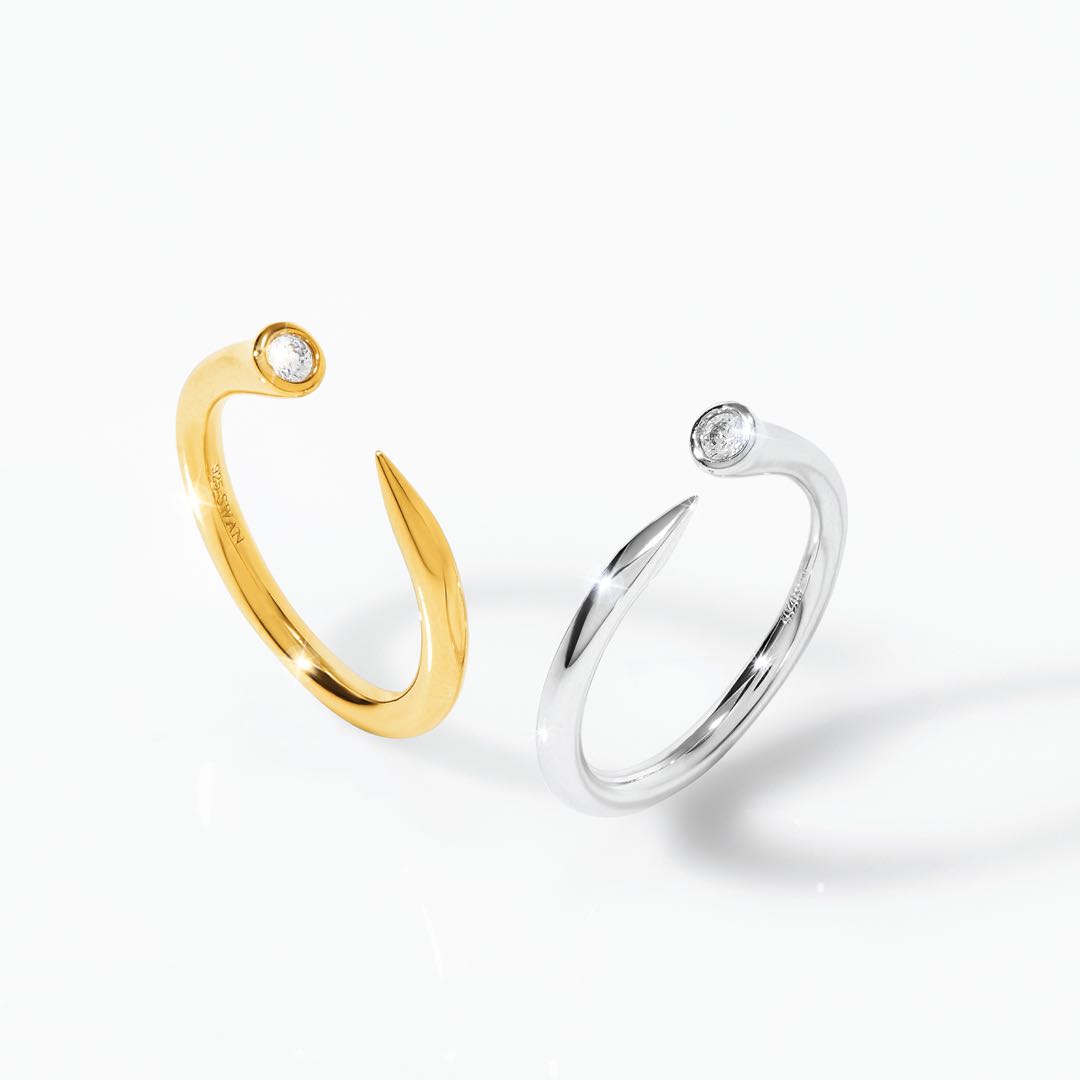 Pin Stone Ring