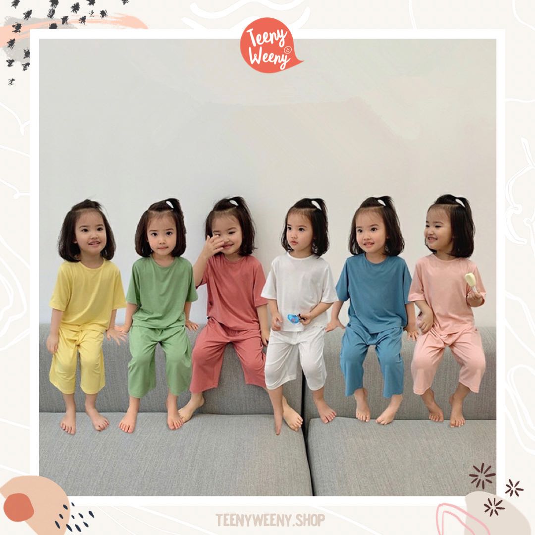 Teenyweeny.shop - เซตเสื้อ+กางเกง ผ้านิ่ม
