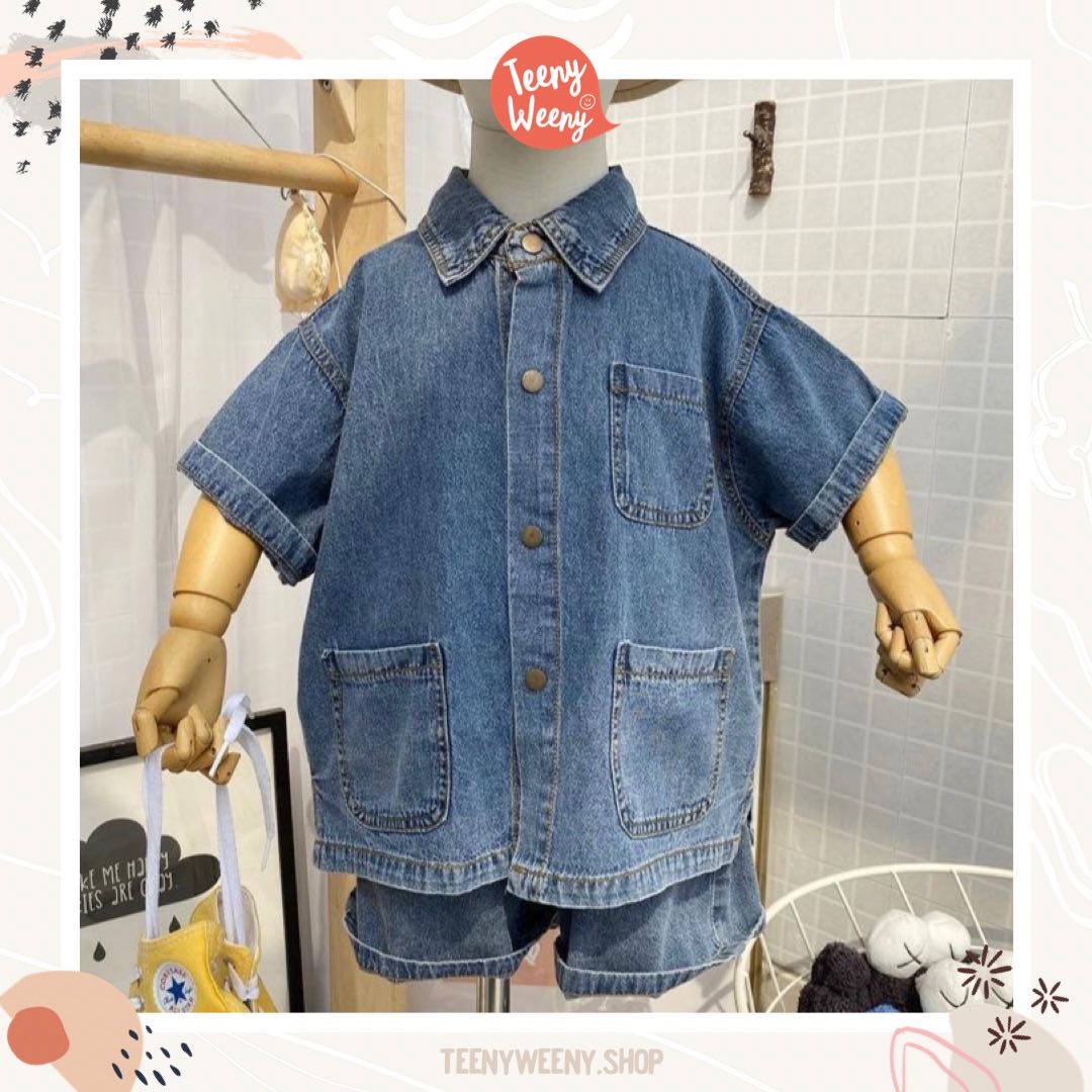 Teenyweeny.shop - เสื้อยีนส์เด็กแขนสั้น