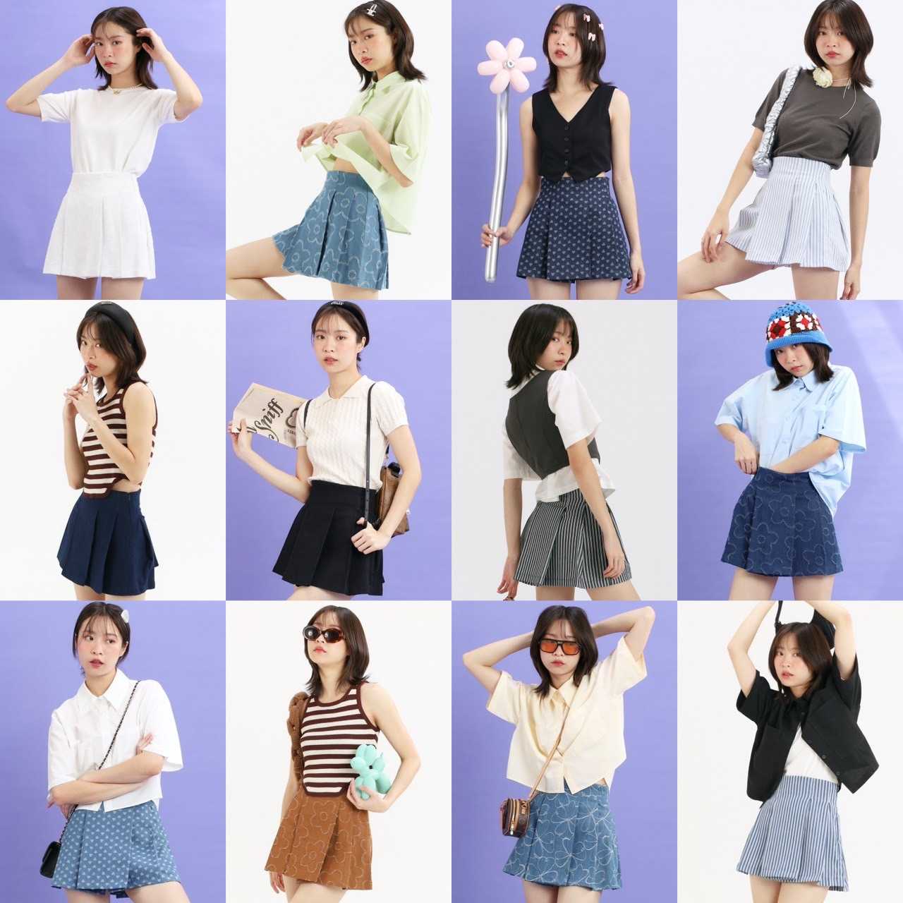 Bemingskirts004 - Marlin Skirts 🖤🎼 (12 สี)