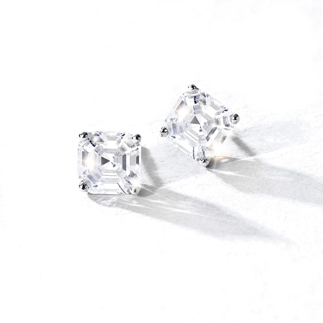 Asscher Earring