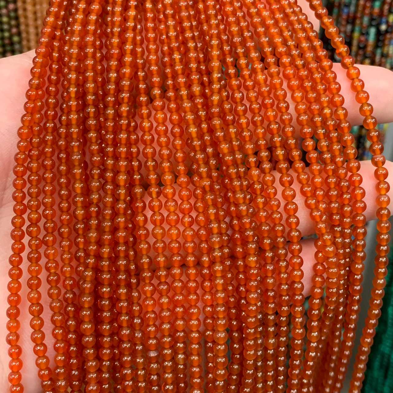 คาเนเลี่ยน ( Canelian ) 3 mm ทรงกลม เส้นยาว