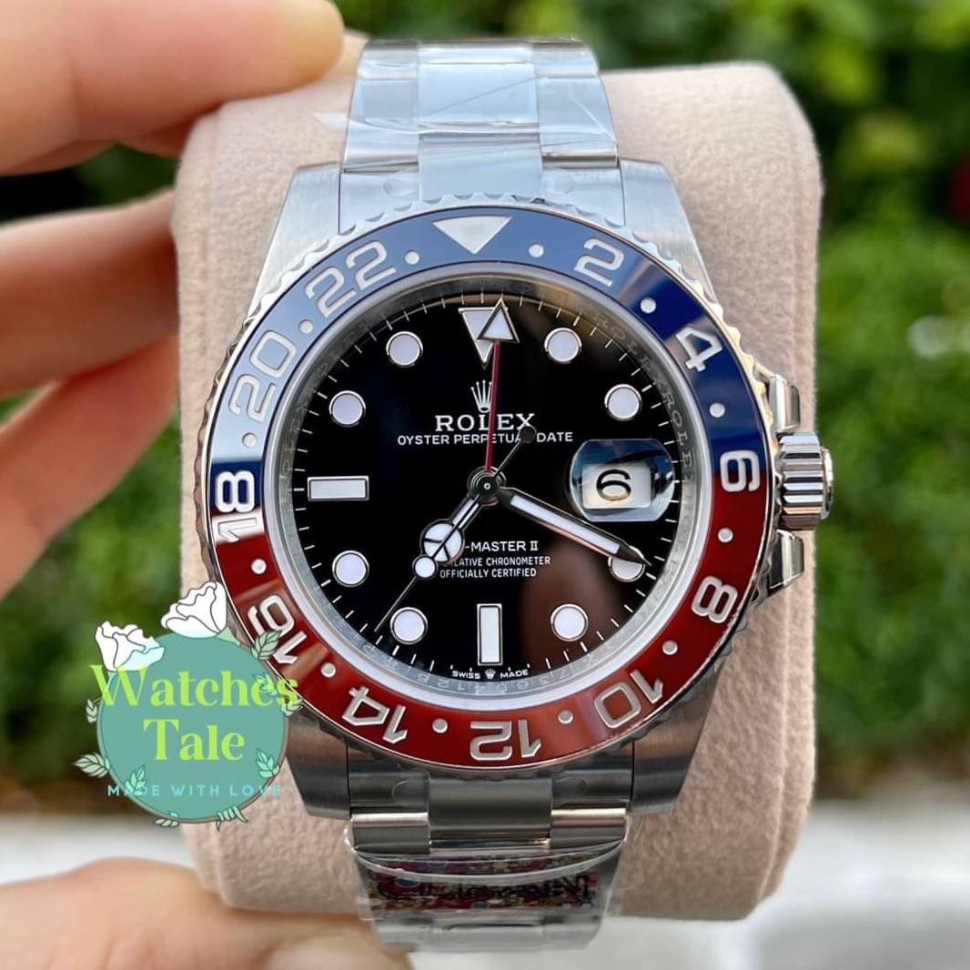 Rolex GMT Master II Pepsi Oyster Ref.126710BLRO Clean