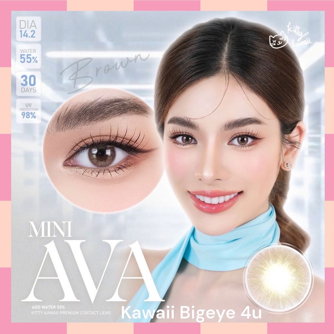 💓มีสายตาสั้น💓KAWAiiคาวาอิ  ไซร์มินิ mini Ava brown