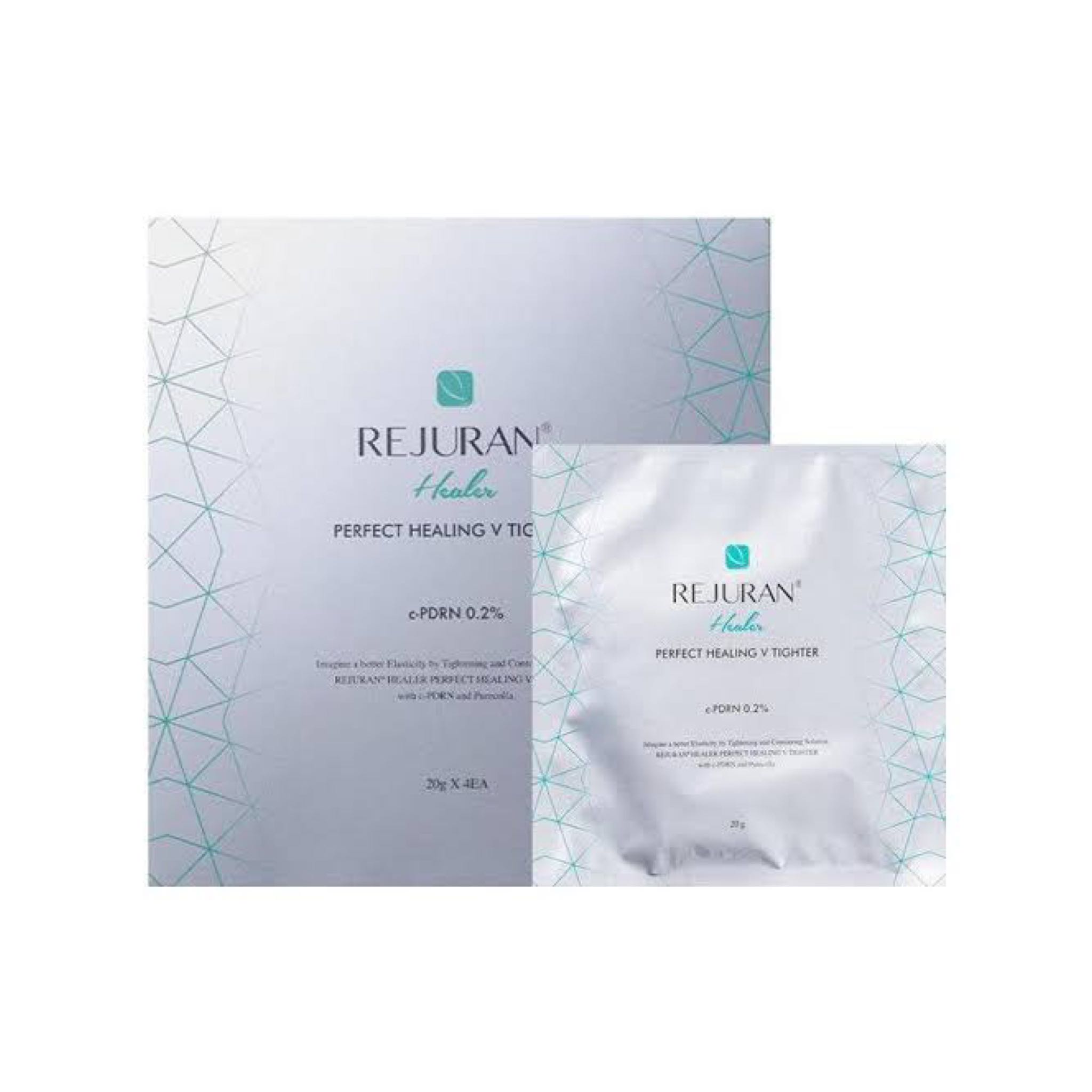 Rejuran Healer  Perfect Healing V Tighter Mask 20g (1กล่องมี4แผ่น) มาส์กหน้าวี