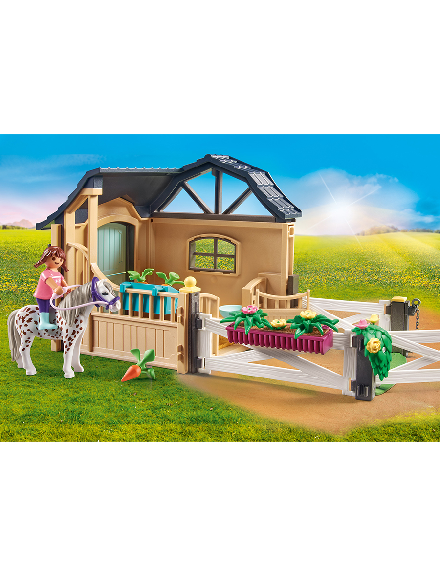 Playmobil 71240 Horse Farm Riding Stable Extension ฟาร์มม้า ส่วนต่อขยายคอกม้า