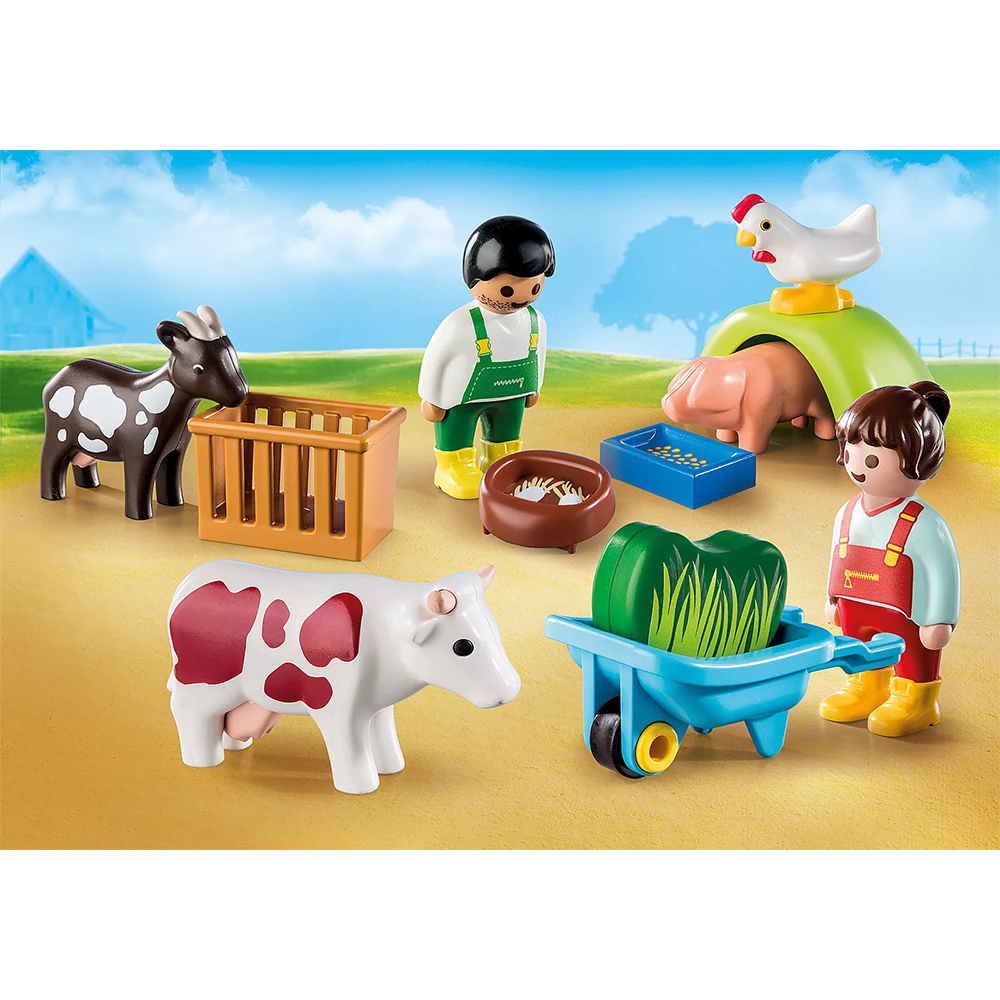 Playmobil 71158 1.2.3 Fun on the Farm 123 สนุกในฟาร์ม