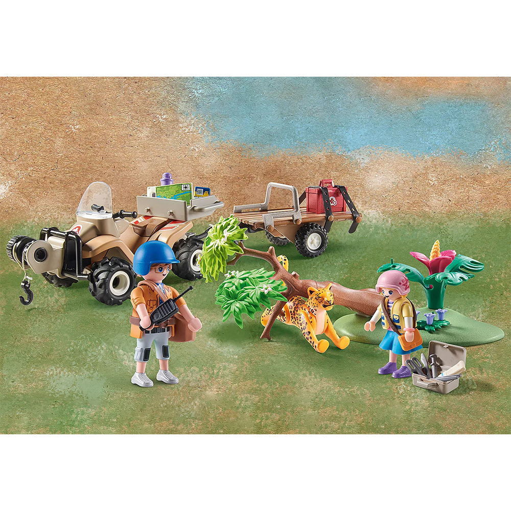 Playmobil 71011 Wiltopia Animal Rescue Quad วิลโทเปีย หน่วยกู้ภัยสัตว์