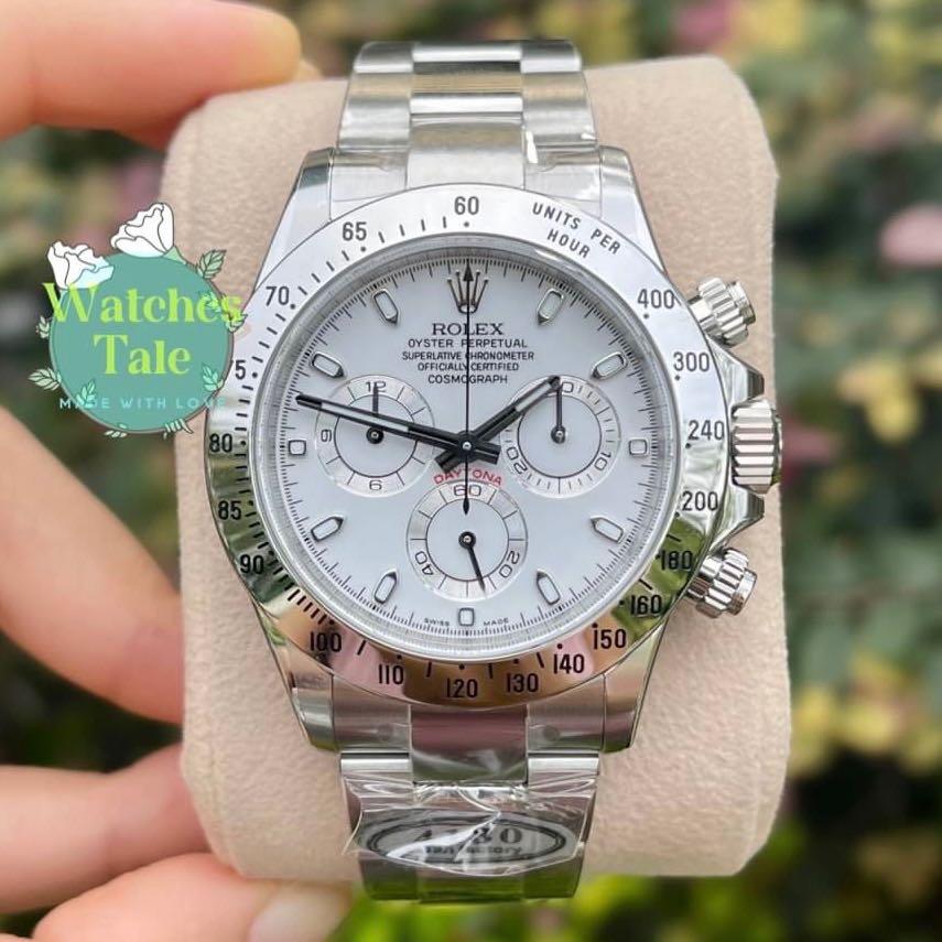 Rolex Daytona Clean Steel White Dial Ref.116520
