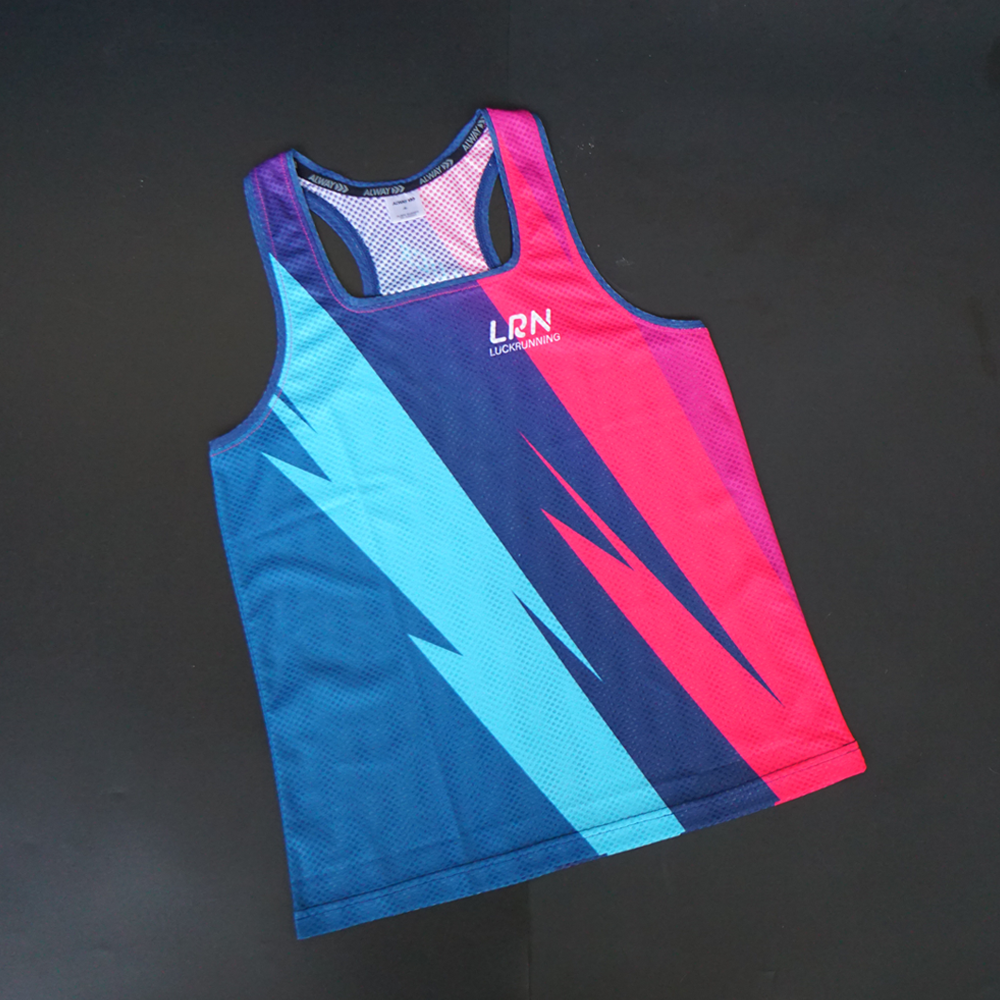 เสื้อวิ่งแขนสั้น แขนกุด เสื้อกล้าม (ชญ) ผ้า AirFlow ของแท้ (S22)