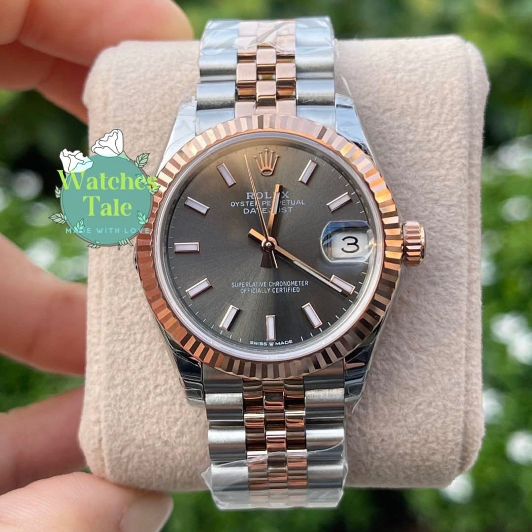 Rolex Datejust 31mm. Boysize  Two tone Rosegold EW