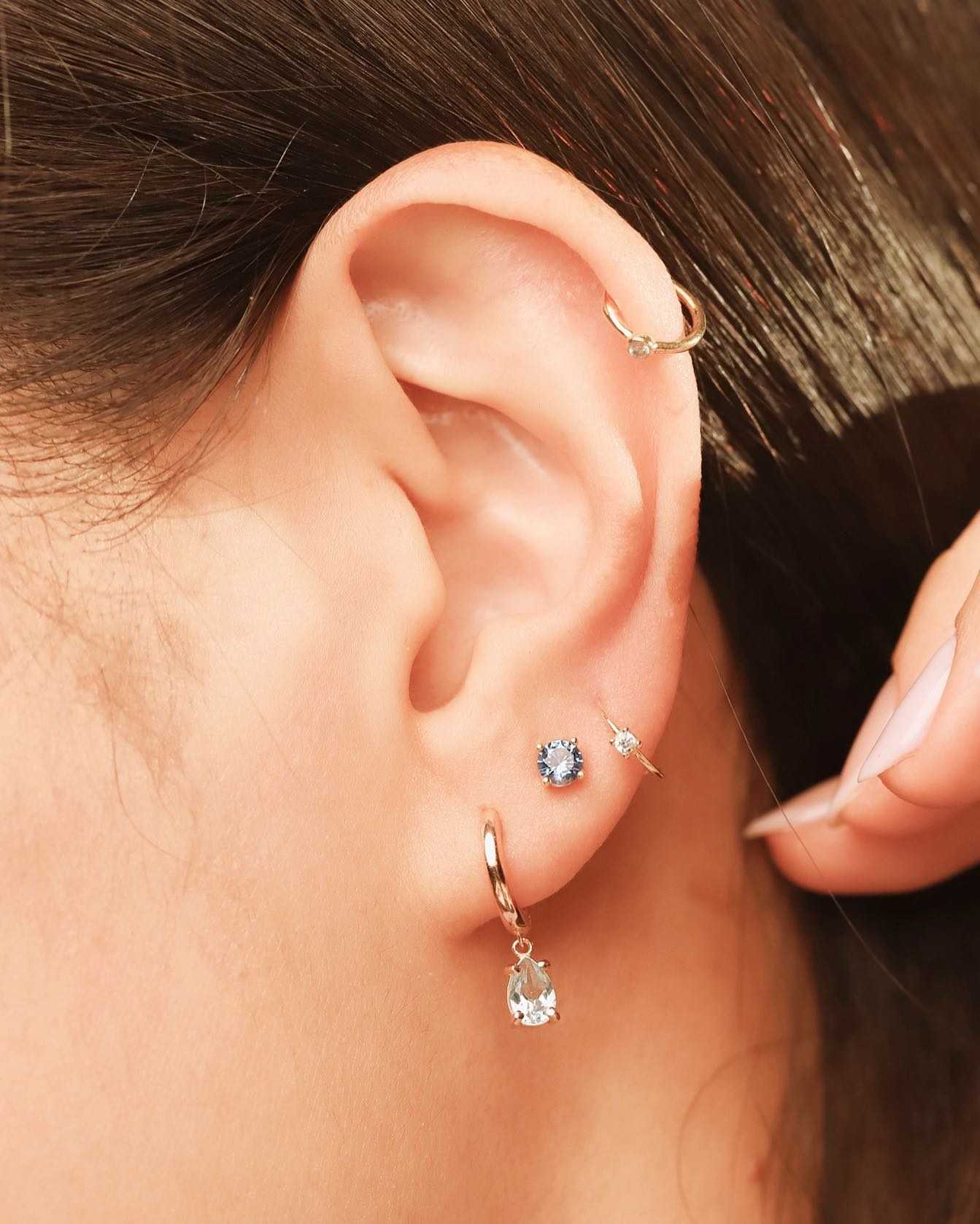 EARRINGS - Sugar pop Stud with Zirconia