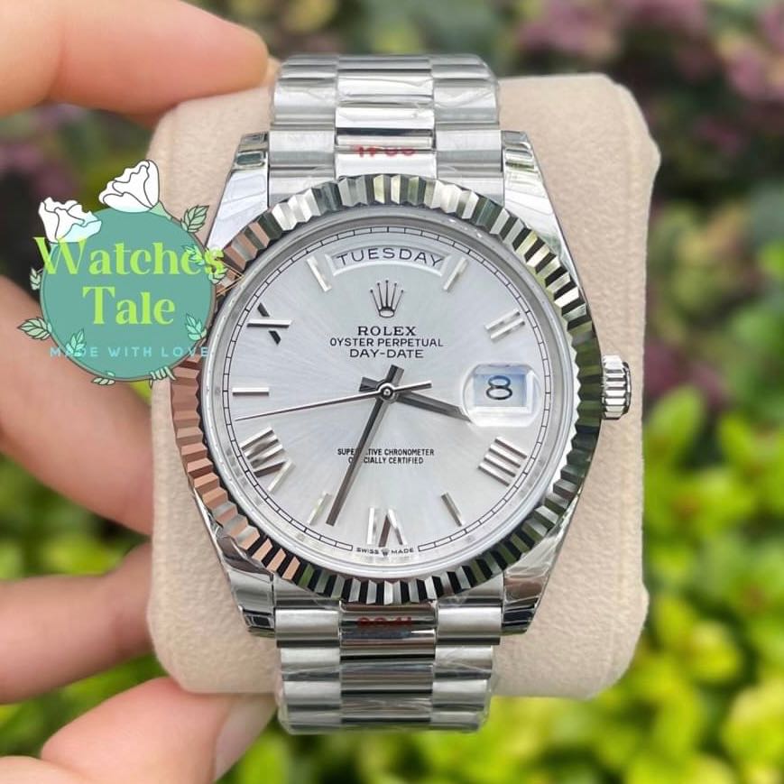 Rolex Day-Date Ref.228239 Silver EW
