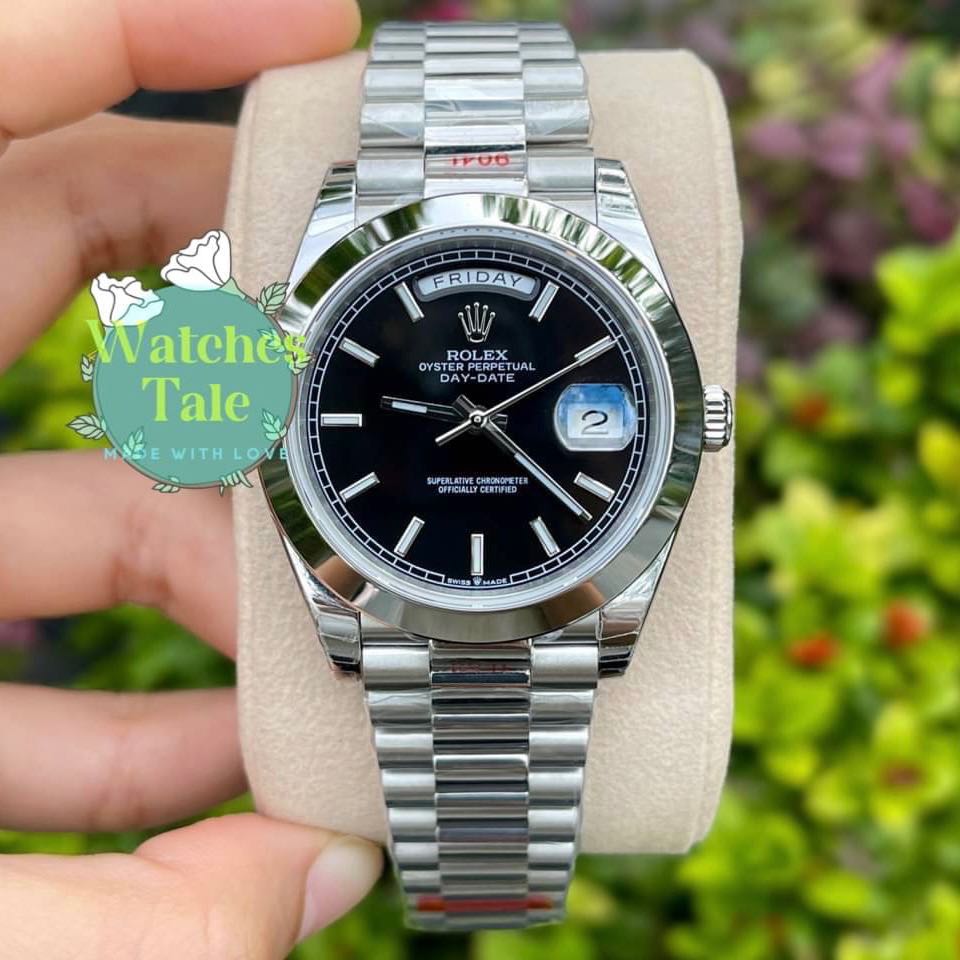 Rolex Day-Date 41mm. Ref.228206 Black Dial EW