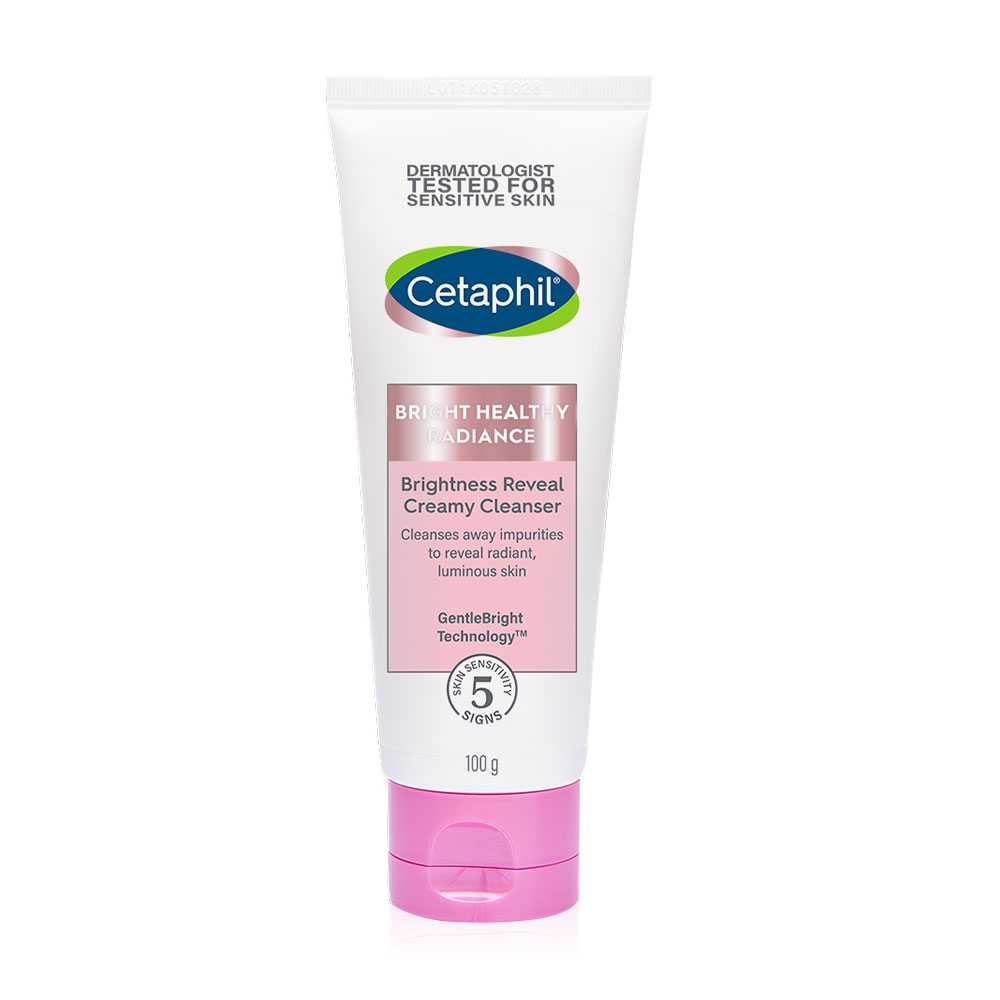 Cetaphil bright healthy radiance creamy cleanser 100 กรัม เซตาฟิล ครีมมี่ คลีนเซอร์