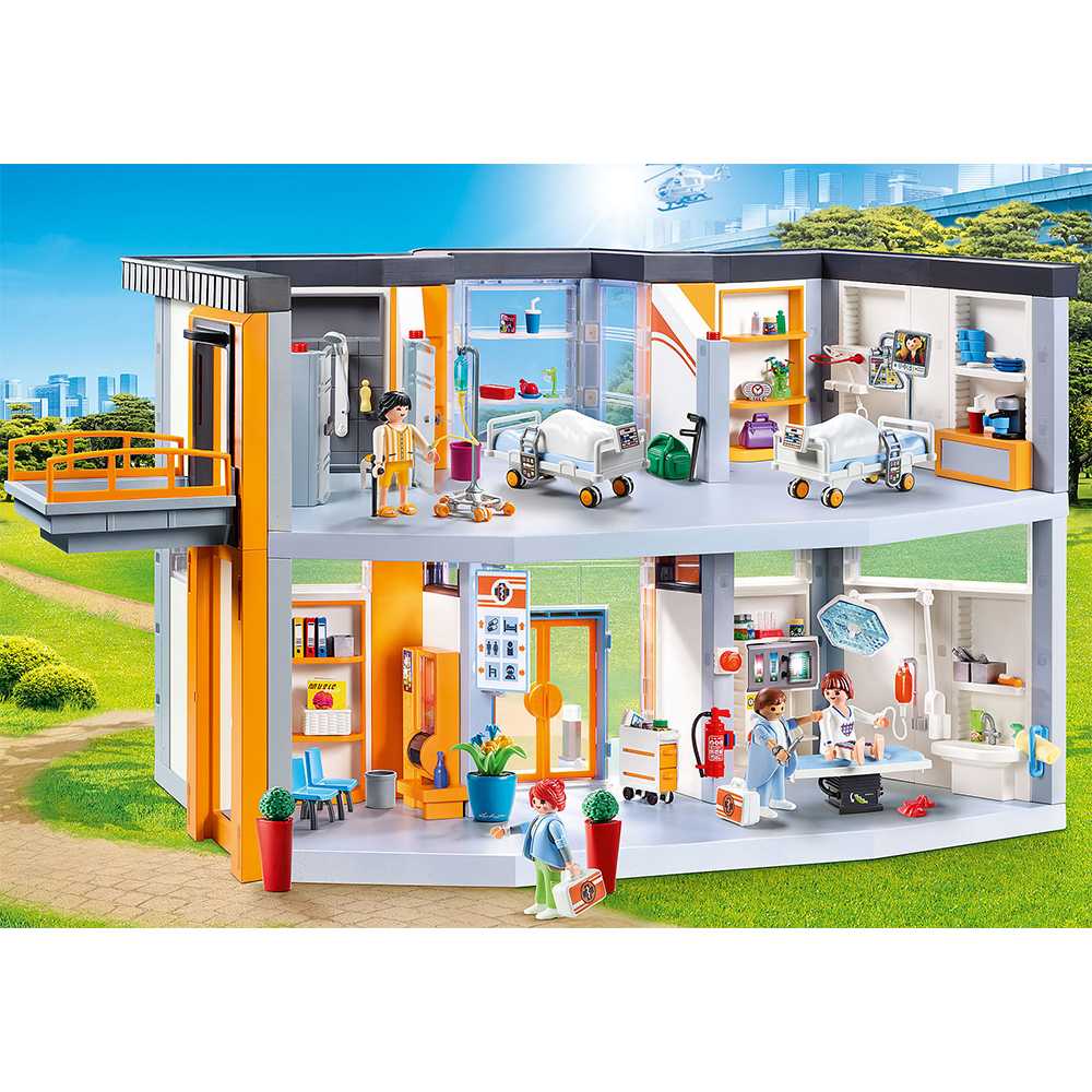 Playmobil 70190 Hospital Large Hospital โรงพยาบาล อาคารโรงพยาบาล