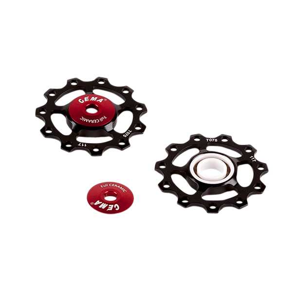 FULL CERAMIC - DERAILLEUR PULLEY - FOR 11 SPD - (CEMA)
