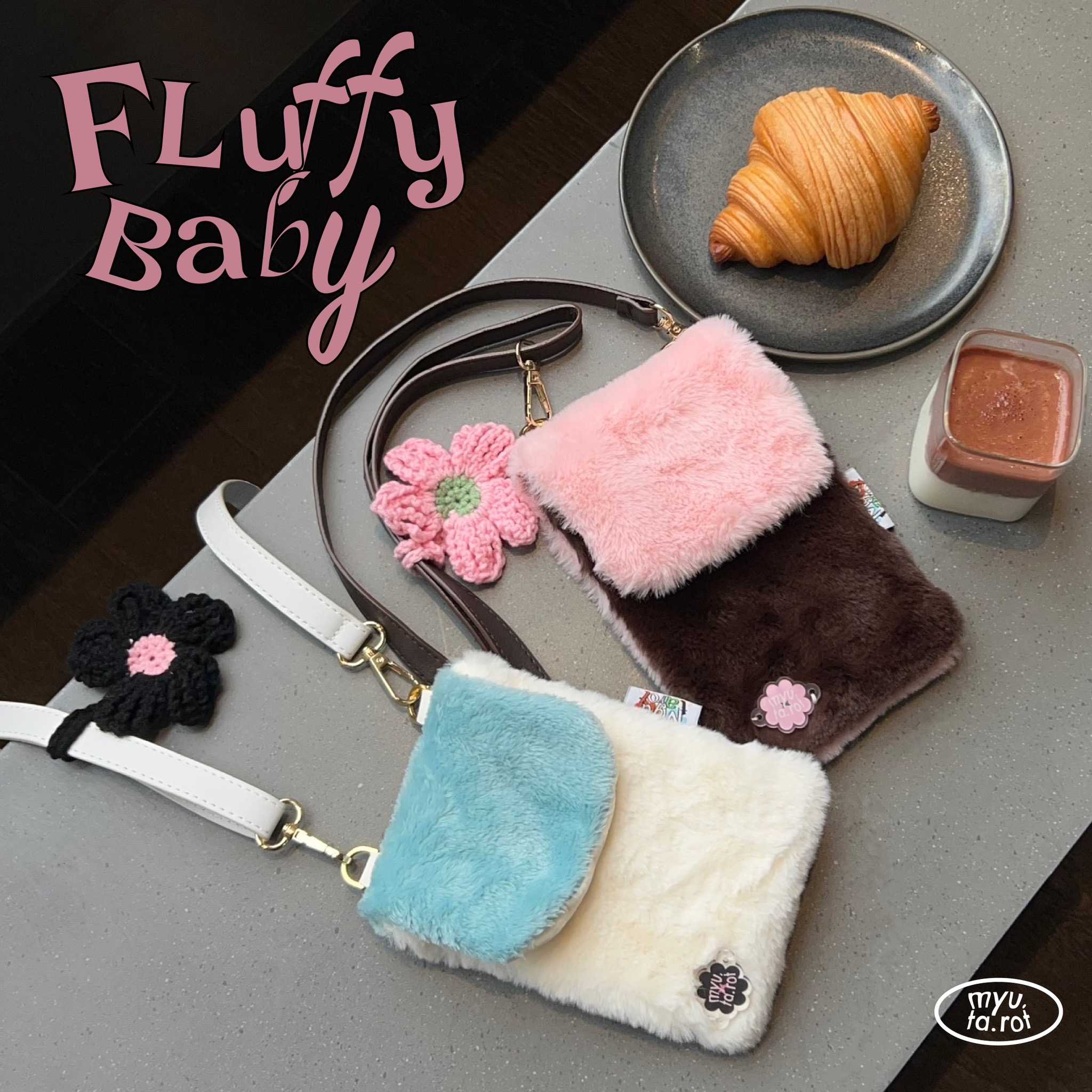 Phone bag - Fluffy baby