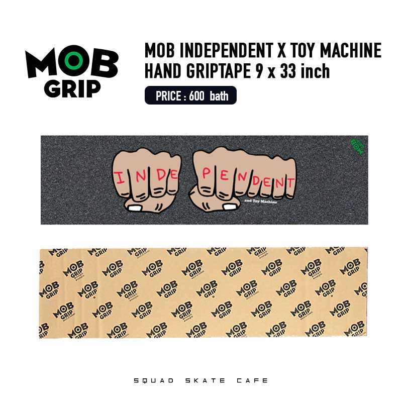 MOB INDEPENDENT X TOY MACHINE HAND GRIPTAPE 9 x 33 inch