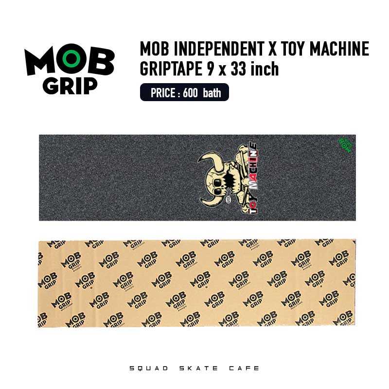 MOB INDEPENDENT x TOY MACHINE GRIPTAPE 9 x 33 inch