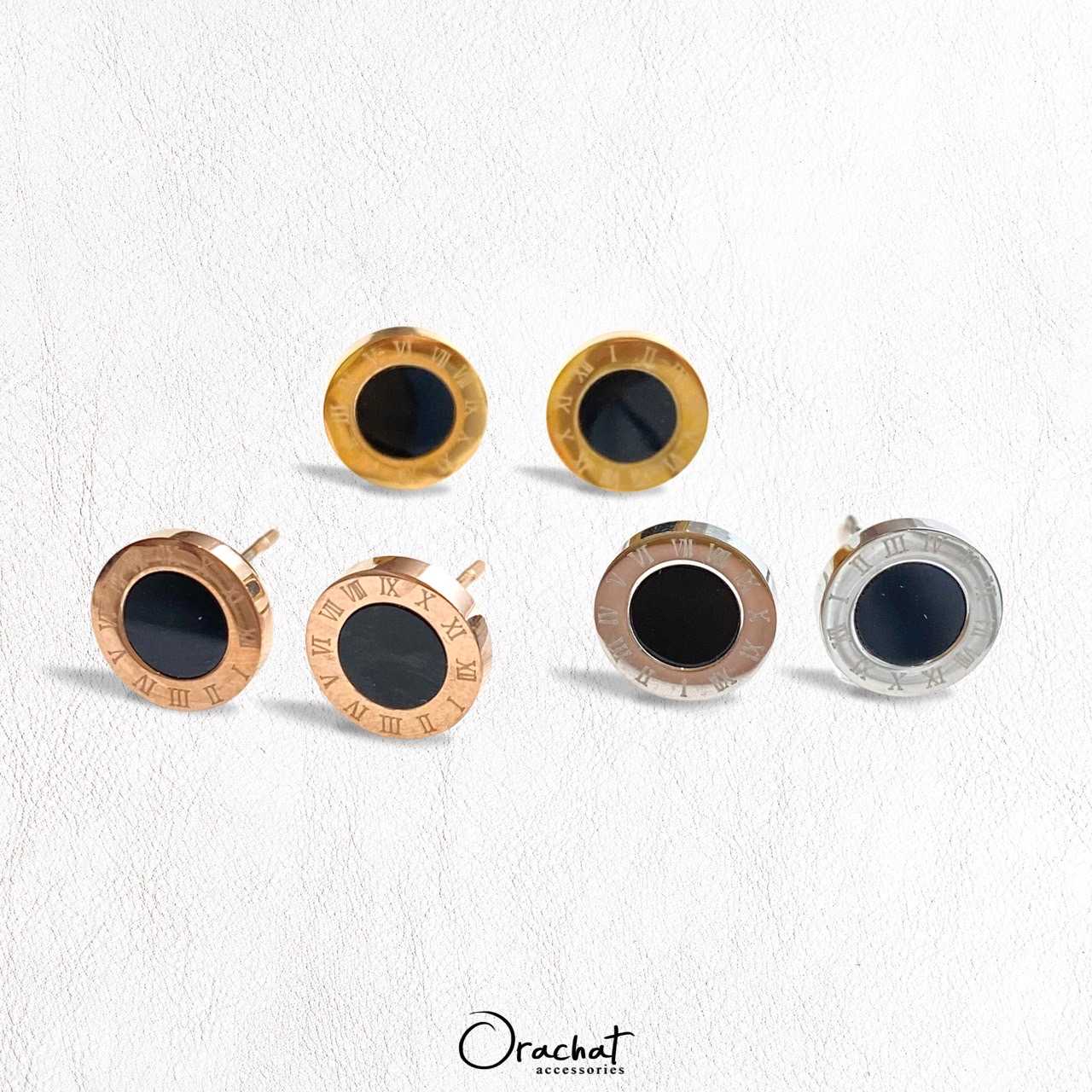 (ส่งฟรี) Classy bvvl 14k earrings. (ต่างหูแบบติดหูงานชุบ 14k (สแตนเลส) โดนน้ำ โดนน้ำหอมได้