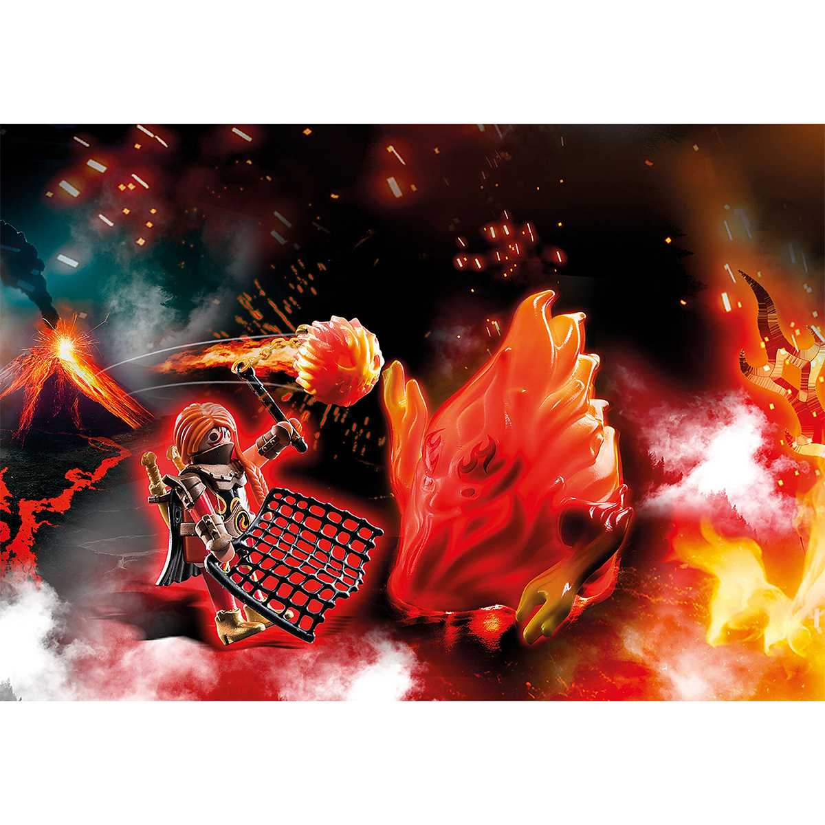 Playmobil 70227 Novelmore Burnham Raiders Spirit of Fire  โนเวลมอร์ ปีศาจไฟ พิราเลีย