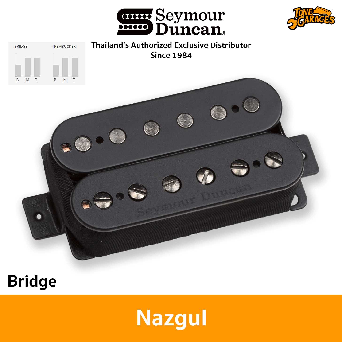 Seymour Duncan Nazgul Humbucker / Trembucker Pickup 6 String / 7 String
