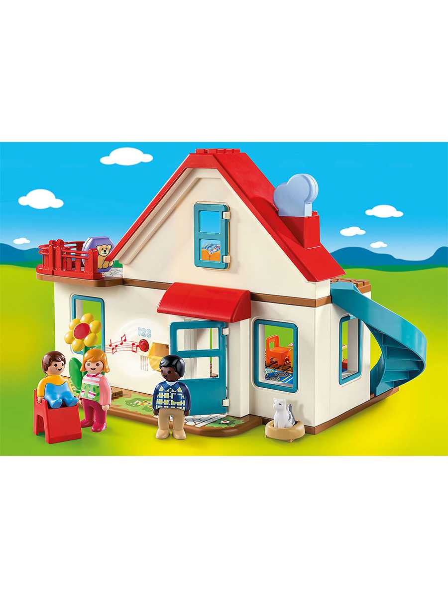 Playmobil 70129 1.2.3 Family Home 123 บ้านครอบครัวสุขสันต์