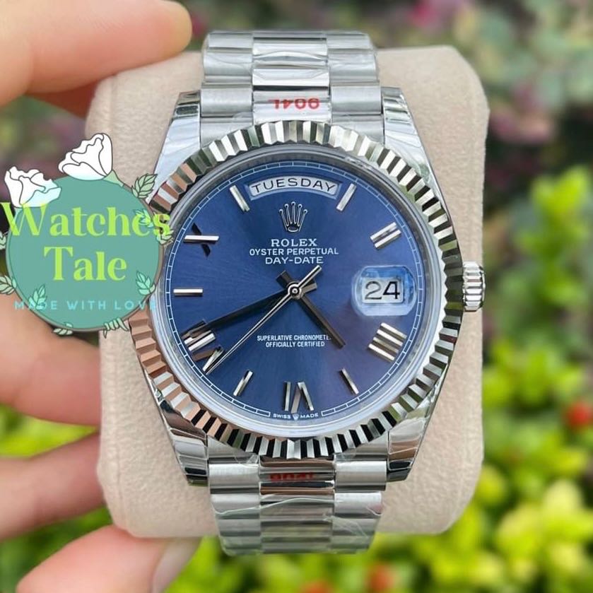Rolex Day-Date 41mm. Ref.228206 Blue Dial EW