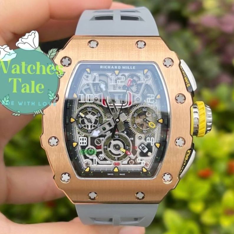Richard Mille RM 11-03 Automatic  Chronograph Full Rosegold KV