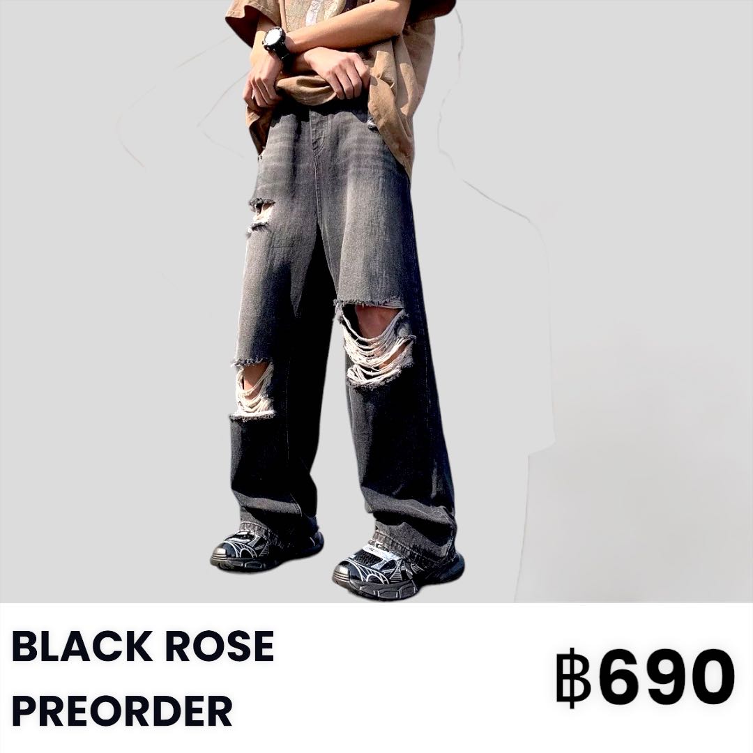 (Preorder) Black rose