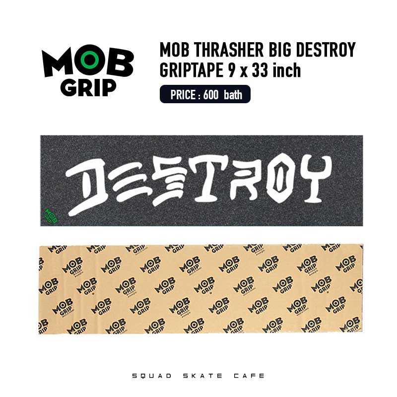 MOB THRASHER BIG DESTROY GRIPTAPE 9 x 33 inch