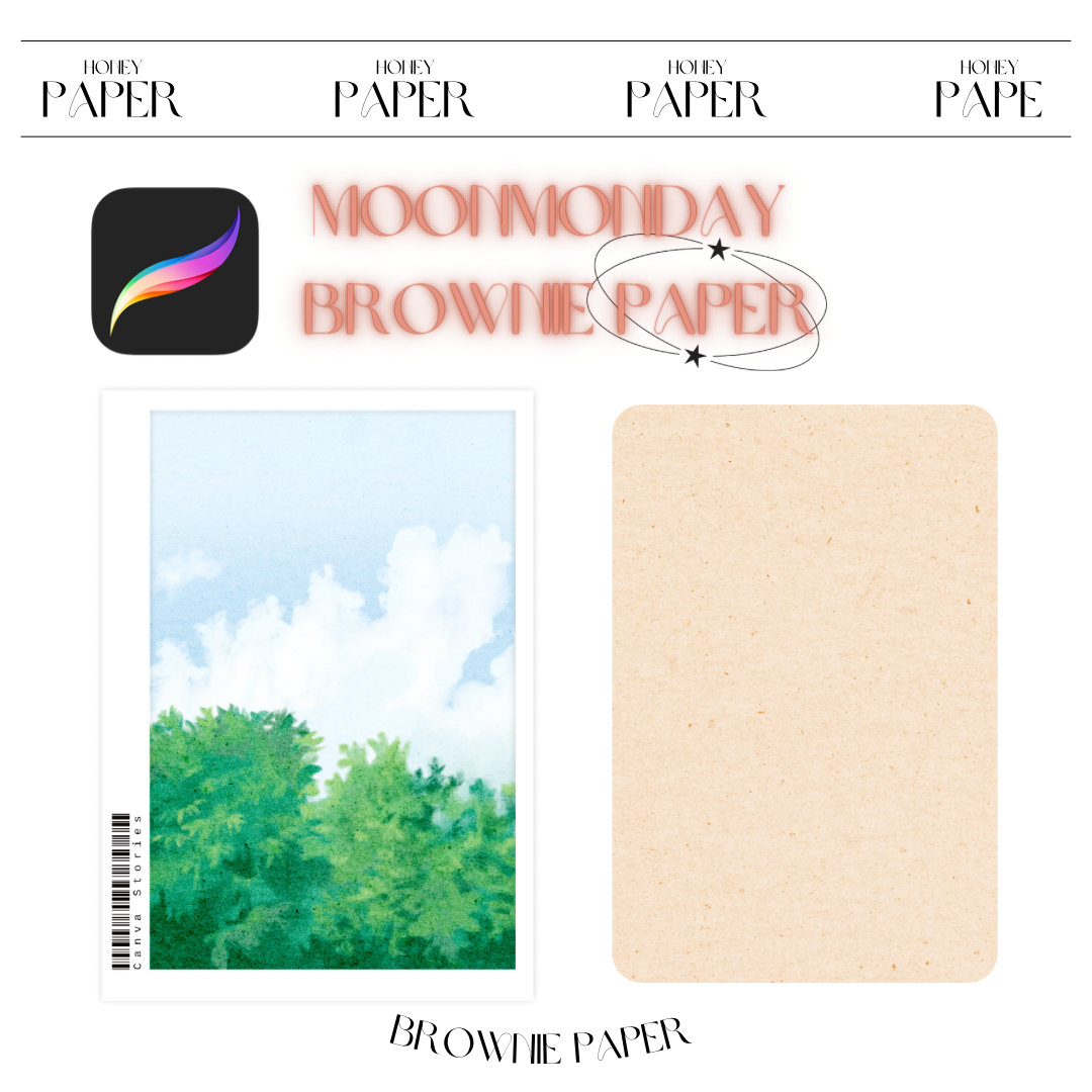 Moonmonday BROWNIE paper