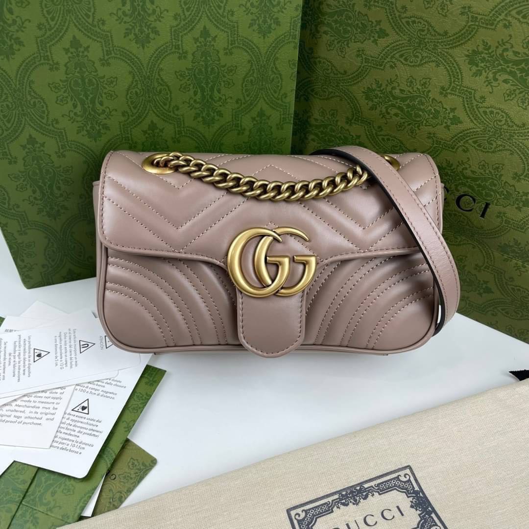 Gucci marmont mini 22 cm ✅สินค้าพร้อมส่ง✅