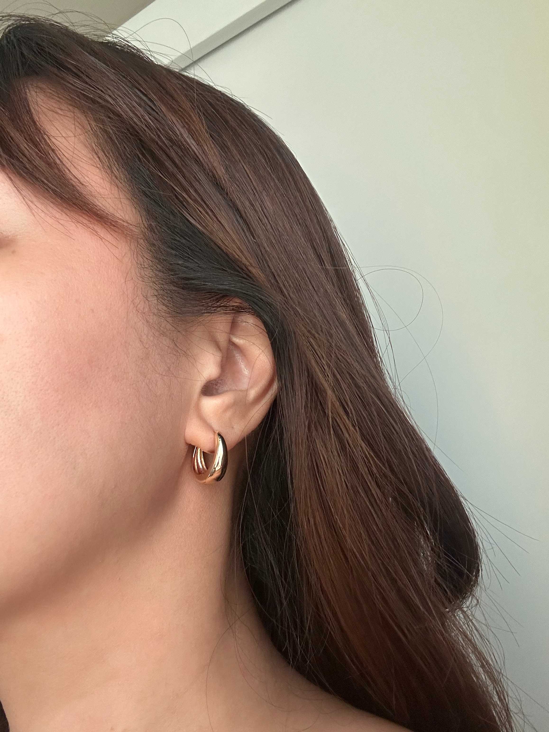 ต่างหูรุ่น CELEB ต่างหูห่วง ต่างหูสีทอง ต่างหูสีเงิน