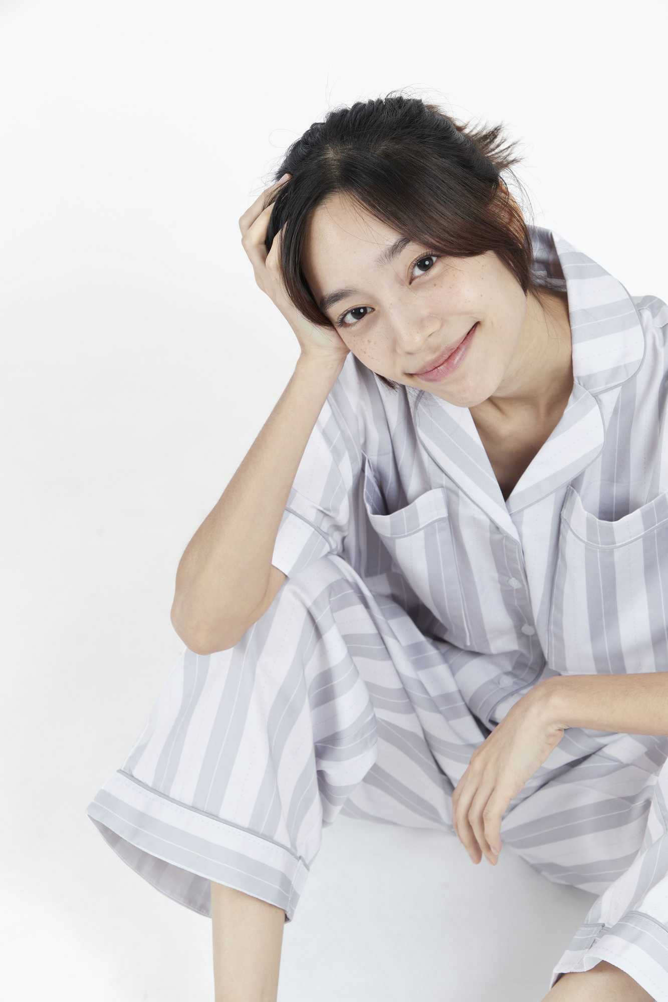 SliptoSleep ชุดนอนโนบรา-Cloud Stripes Pants Set