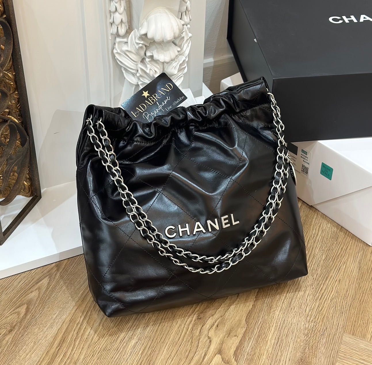 Chanel 22 อะไหล่เงิน size small original 1:1  ✅สินค้าพร้อมส่ง✅